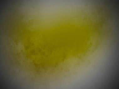 Siyah arkaplanı olan sarı ve beyaz bir tablo.