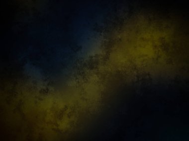 Koyu mavi ve sarı arka plan, sarı ve siyah sınır.