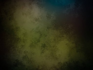 Siyah kenarlı yeşil ve mavi bir arkaplan