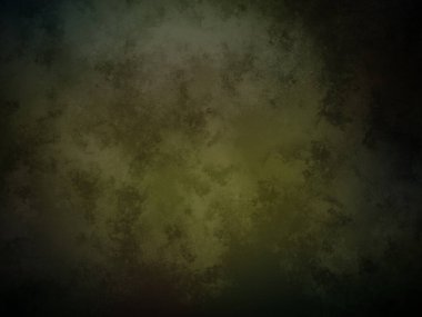 Yeşil ve siyah bir arkaplan ve karanlık bir merkez.