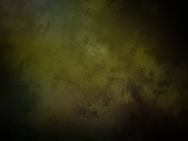 Siyah kenarlı koyu yeşil ve sarı bir arka plan.