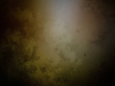 Koyu ve kirli bir arka plan, sarı ve kahverengi.