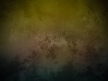 Koyu ve sarı bir arka plan ve soluk bir etki