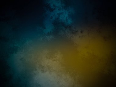 Siyah arkaplanı olan mavi ve sarı bir arkaplan