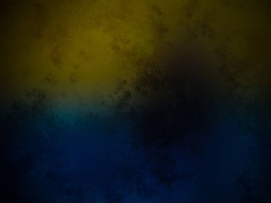 Siyah arkaplanı olan mavi ve sarı bir arkaplan