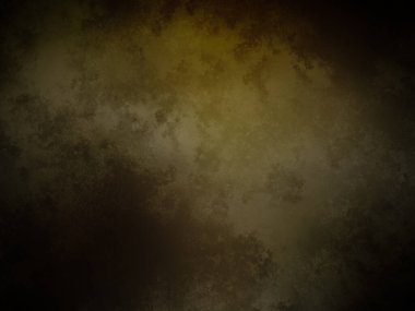Koyu ve kirli bir arka plan ve sarı ışık.