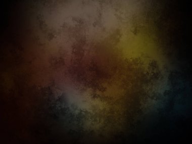 Koyu renkli bir arkaplan ve gökkuşağı