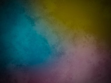 Kişinin bulanık bir görüntüsüne sahip renkli bir arkaplan