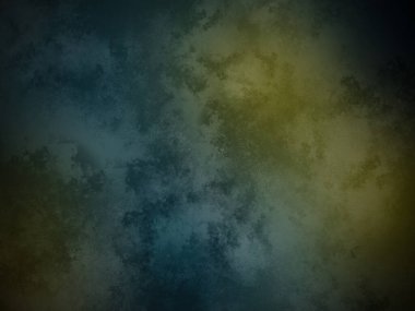 Koyu mavi ve yeşil arkaplan ve soluk bir doku.