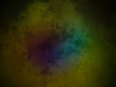 Siyah bir arkaplanda renkli bir renk dairesi