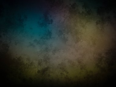 koyu bir arkaplan, mavi ve yeşil renkli.