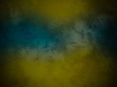 Siyah arkaplanı olan mavi ve sarı bir arkaplan