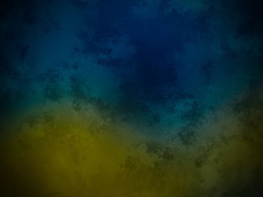 Siyah arkaplanı olan mavi ve sarı bir arkaplan