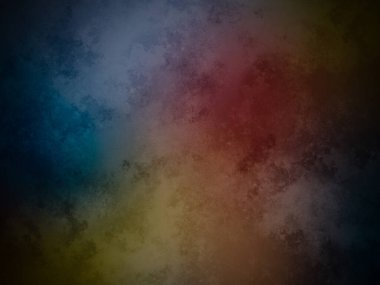 Koyu mavi gökyüzü ile renkli bir arkaplan