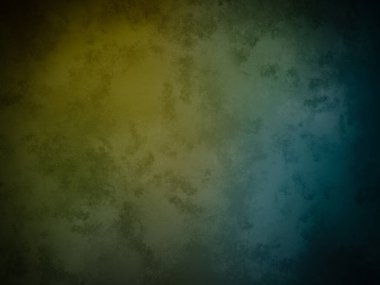 Sarı ve mavi kenarlı yeşil ve mavi bir arkaplan.