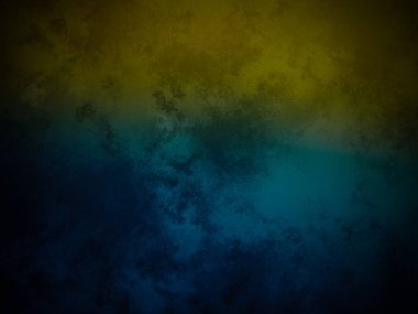 Siyah arkaplanı olan mavi ve sarı bir arkaplan