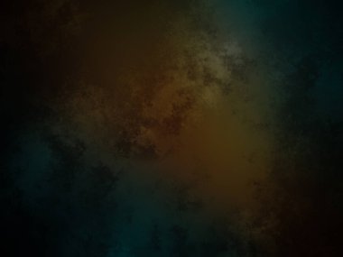 Bulanık efektli koyu mavi ve turuncu bir arkaplan