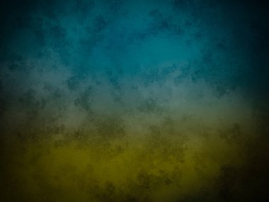 Sarı kenarlı mavi ve yeşil bir arkaplan