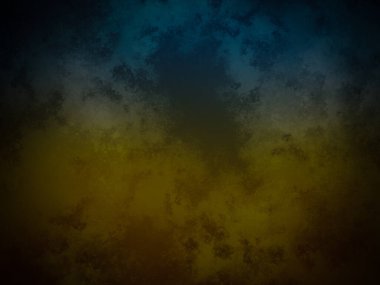 Siyah arkaplanı olan mavi ve sarı bir arkaplan