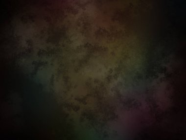 Koyu renkli bir arkaplan ve gökkuşağı