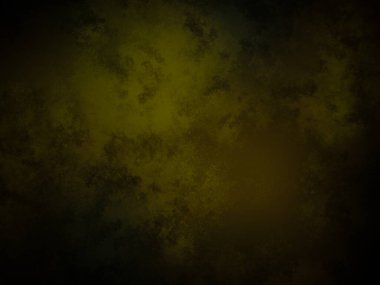 Siyah kenarlı koyu yeşil ve sarı bir arka plan.