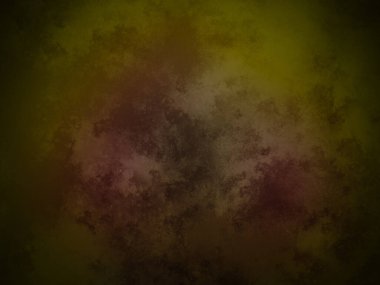 Koyu ve sarı bir arka plan, kırmızı ve sarı bir merkez.