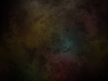 Koyu renkli bir arkaplan ve gökkuşağı