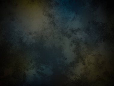 Siyah kenarlı koyu mavi ve yeşil bir arkaplan