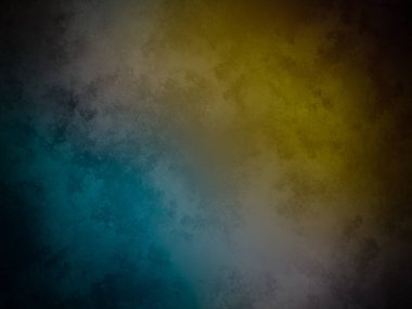 Siyah arkaplanı olan mavi ve sarı bir arkaplan