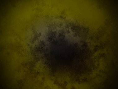 Siyah merkezli siyah ve sarı dairesel bir nesne.