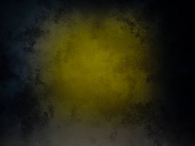 Sarı ve siyah bir arkaplan ve sarı bir daire.