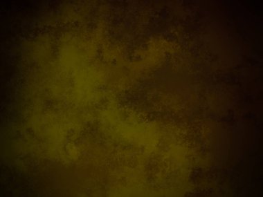 Üzerinde saat olan karanlık ve kirli bir duvar.