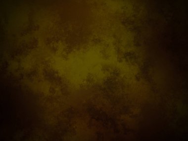 Koyu ve kirli bir arka plan, sarı ve siyah renkli.