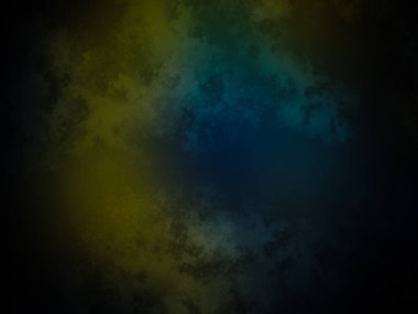 Koyu mavi ve sarı arkaplan, sarı ve mavi daire.