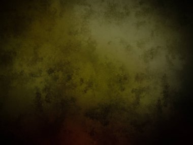 Koyu yeşil arka plan, kırmızı ve sarı ışık.