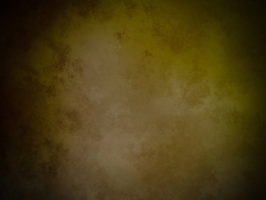 Siyah kenarlı sarı ve kahverengi bir arka plan.