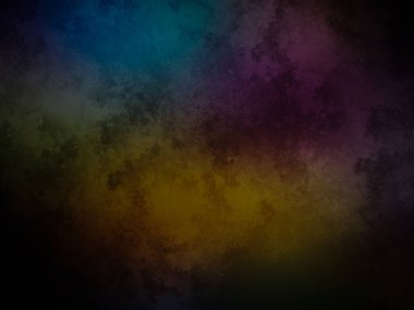 Siyah arkaplanı olan renkli bir arkaplan