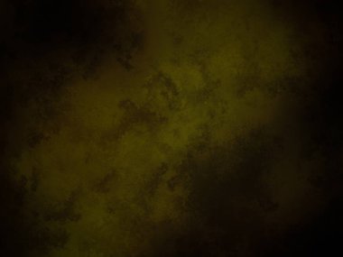 Koyu yeşil arka plan, sarı ve siyah sınır.