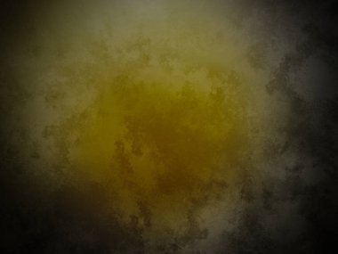 Siyah arkaplanda sarı bir çember