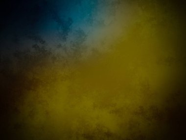 Siyah kenarlı sarı ve mavi bir arkaplan