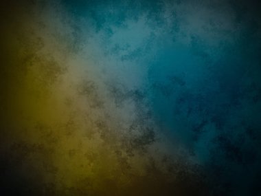 Siyah arkaplanı olan mavi ve sarı bir arkaplan