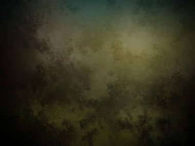 Koyu yeşil bir arka plan ve soluk bir etki