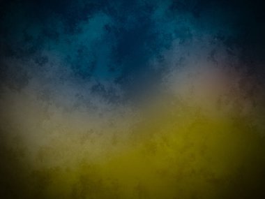 Bulanık efektli mavi ve sarı bir arkaplan