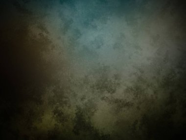 Koyu yeşil bir arka plan ve soluk bir etki