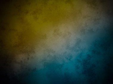 Siyah kenarlı mavi ve sarı bir arkaplan