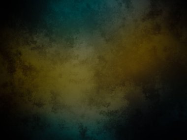 Koyu mavi ve sarı bir arka plan ve soluk bir etki