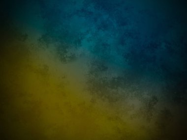 Siyah kenarlı mavi ve sarı bir arkaplan