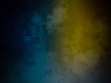 Siyah arkaplanı olan mavi ve sarı bir arkaplan