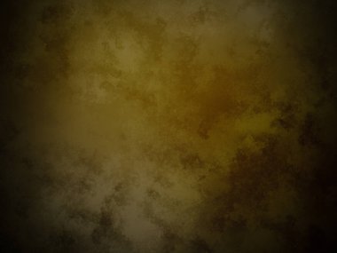 Kahverengi ve siyah arkaplan, sarı benekli.