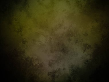 Siyah kenarlı yeşil ve kahverengi bir arka plan.